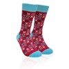 Hugs and Kisses (xoxo) Love Patterned Office Socks from the Sock Panda (Men's or Women's Sizes) - 2 of 4