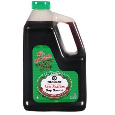Kikkoman Low Sodium Soy Sauce, 2qt