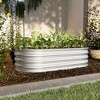 YUHAO Planter Raised Garden Beds for Vegetables,Flowers &Herbs, Heavy Duty, Rust-Resistant, Easy Assembly,Raised Garden Bed Kit - 3 of 4