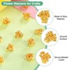 Unique Bargains Metal Alloy Flower Blossom Connectors Bead Caps Jewelry Necklace 200 Pcs - 2 of 4