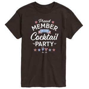 Men's - Instant Message - Cocktail Party Short Sleeve Graphic T-Shirt - 1 of 4
