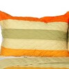Slickblue 3 PC Handmade Full/Queen Quilt Set, Reversible Vermicelli Quilted, Horizontal Stripes, 37 Color Options - 2 of 4