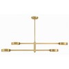 Crystorama Lighting Orson 4 - Light Chandelier in  Modern Gold - 4 of 4