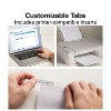 Staples Big Tab Insertable Paper Dividers 5-Tab Clear (13491/11122) 462788 - 2 of 4