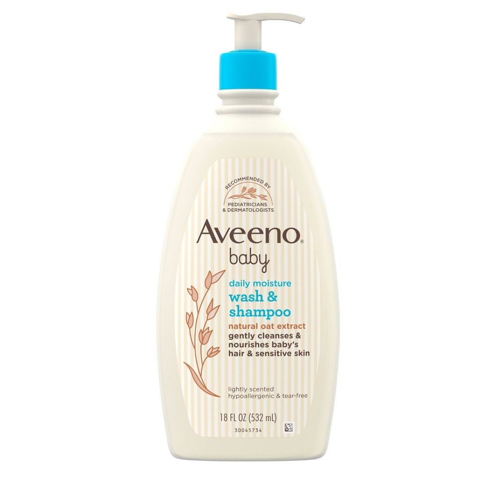 Aveeno Baby Wash and Shampoo - 18 fl oz