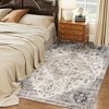 HOMCOM Area Rug, Vintage Machine Washable Rug, Non-Slip Floor Carpet for Living Room, Bedroom, Dining Room, Home Office - 3 of 4