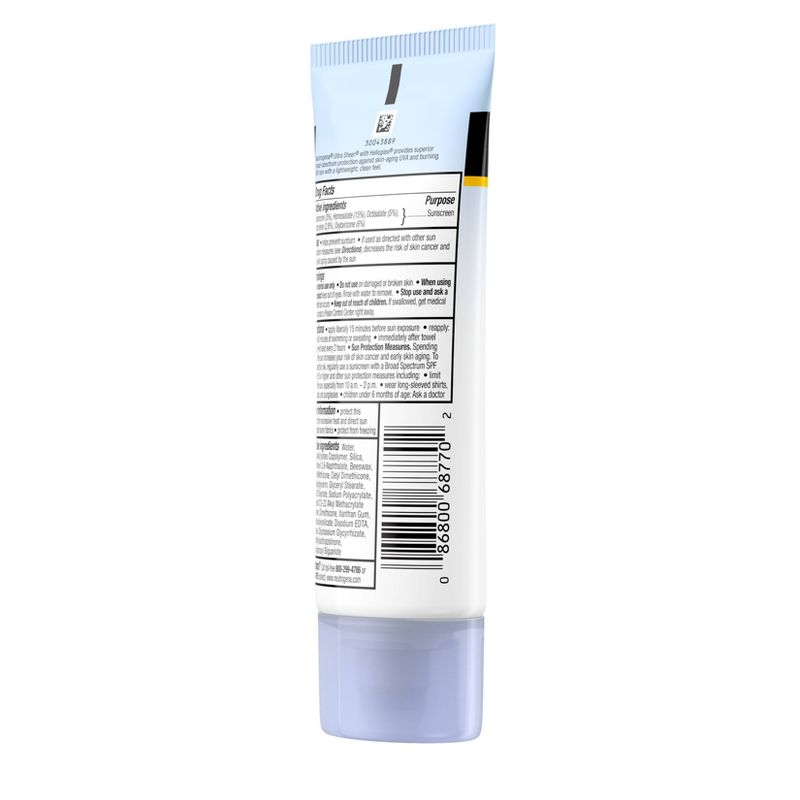 Neutrogena Ultra Sheer Dry- Broad Spectrum Touch Sunscreen - SPF 70 - 3oz, 6 of 13