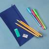 Unique Bargains Pencil Case Canvas Large Capacity Stationery Pen Bag for Office - 4 of 4