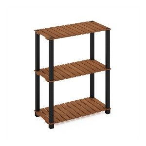 HOMLUX 2/3/4 Tier Plant Stand Flower Pot Shelf Wood Design Display Rack Side Table - 1 of 4