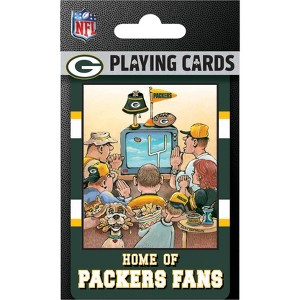 MasterPieces Officially Licensed NFL Green Bay Packers Fan Deck Playing Cards - 54 Card Deck - 1 of 4