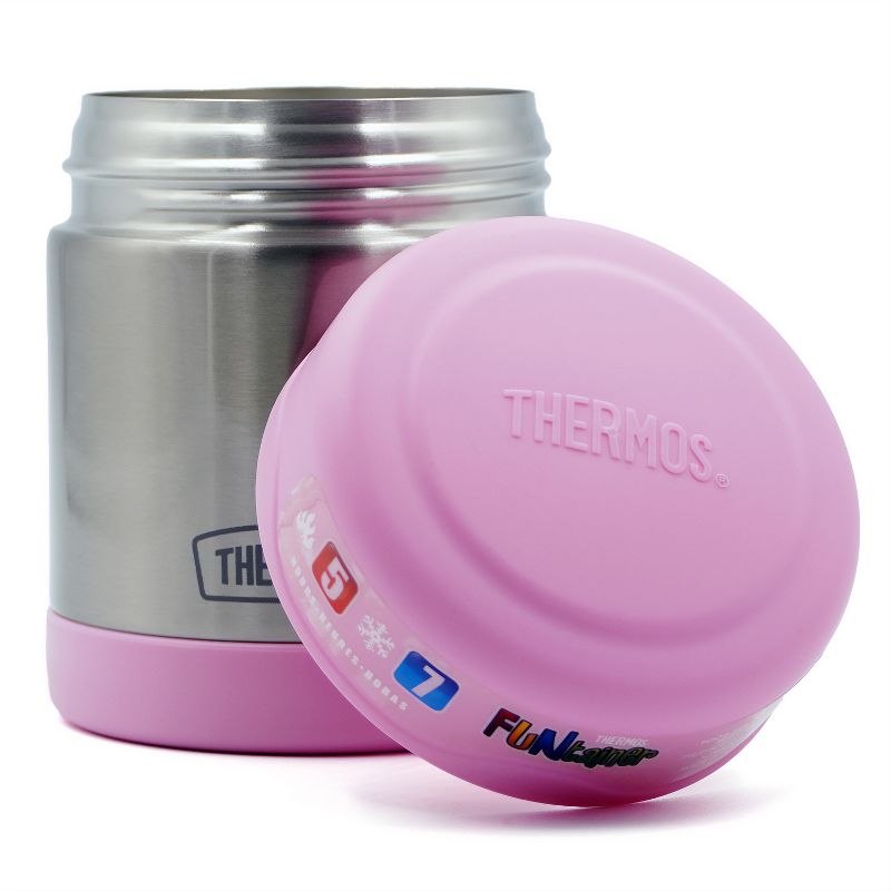 Thermos 10 oz. Insulated Stainless Steel Food Jar - Light Pink/Stainless Steel, 1 of 2