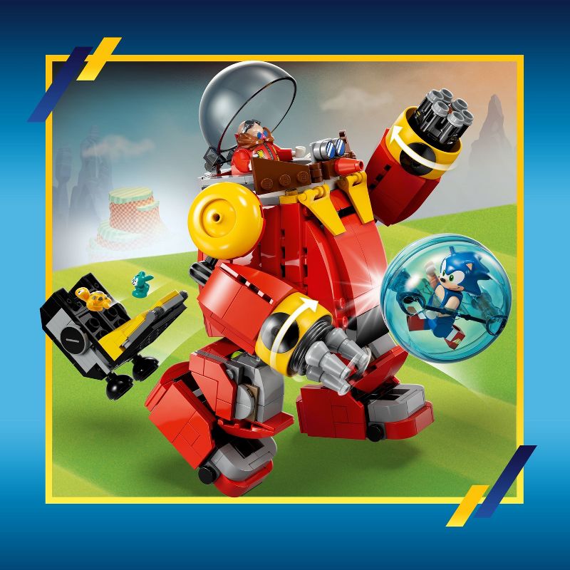 LEGO Sonic the Hedgehog Sonic vs. Dr. Eggman&#39;s Death Egg Robot Toy 76993, 5 of 10
