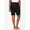 Jessica London Women's Plus Size Classic Cotton Denim Shorts - 3 of 4