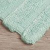 ChicFurnit Bath Rug and Mat Textured Tufted Construction Luxurious Feel for Bathroom Space, Green, 5.41"*17.72"*5.51" - 4 of 4