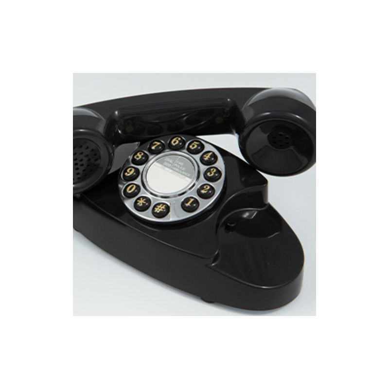 GPO Retro GPOAUDBK Audrey Bedside Push Button Telephone - Black, 5 of 7
