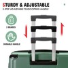 Luggage Sets, 3pcs ABS Hardside Light Suitcase, Expandable Suitcase w/Spinner Wheels Collision-Protection Angle TSA Lock Carry On 20"+24''+28" - 4 of 4