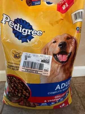 Pedigree Adult Marrobites Pieces With Real Marrow And Vegetable Dry Dog  Food - 36lbs : Target