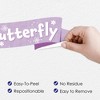 Big Dot of Happiness Beautiful Butterfly - Peel and Stick Floral Birthday Party Decoration - Wall Decals Backdrop - 3 of 4