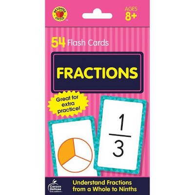 Fractions Flash Cards (Hardcover)