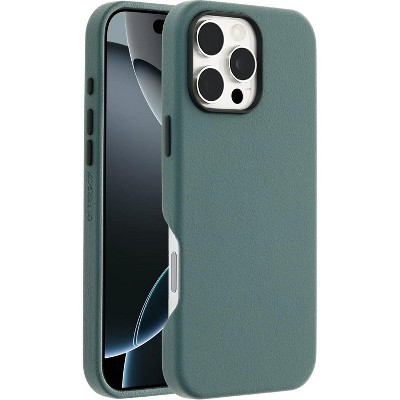 OtterBox SYMMETRY SERIES Cactus Leather Case w/MagSafe for Apple iPhone 16 Pro Max - Sagebrush (77-96323) - Certified