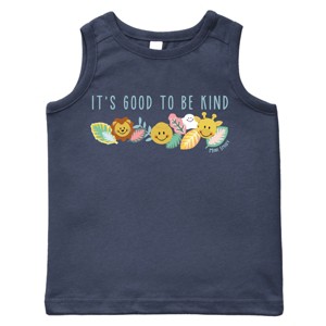The Juniper Shop Mini Smiley It's Good To Be Kind Lumi Toddler Tank - 1 of 4