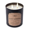 2-Wick 16.5oz Jar Candle Classic Plus Golf Greens - Manly Indulgence - 4 of 4