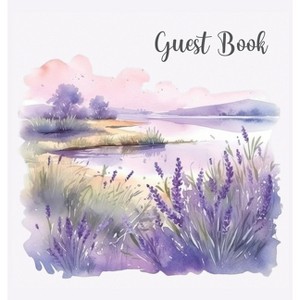 Guest book (hardback), comments book, guest book to sign, vacation home, holiday home, visitors comment book - by  Lulu and Bell (Hardcover) - 1 of 1