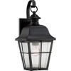 Quoizel Lighting Millhouse 1 - Light Sconce in  Mystic Black - 2 of 4