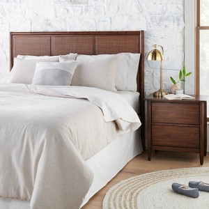 Linen Blend Duvet Set - Hearth & Hand™ with Magnolia - 1 of 4