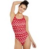 Sporti HydroLast Arrowhead Thin Strap One Piece Swimsuit (22-40) - 4 of 4