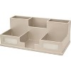 Victor Technology Wood Desk Organizer with Smart Phone Holder Classic Silver 5.5" x 10.4" x 3.5" - 3 of 3