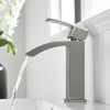 PAGED Single Hole Bathroom Sink Faucet,Waterfall Bathroom Faucets for Home Sinks - 2 of 4