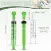 Unique Bargains Feeding Syringes with Cap Syringes for Liquid Pet Feeding Measuring Tool 20 Pcs - 2 of 4
