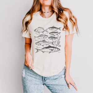 Simply Sage Market Vintage Fish Short Sleeve Tee - 1 of 4