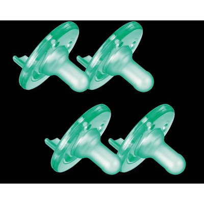 Philips Avent Soothie - Green - 3-18 Months - 4pk