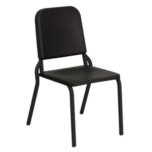 Emma and Oliver Black High Density Stackable Melody Band/Music Chair - 1 of 4