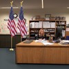Yescom 8Ft Indoor Flag Pole Kit Eagle Topper Aluminum Gold Pole with Base 3x5Ft US Flag for Office School City Hall 2Pcs - 2 of 4