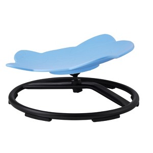VEVOR Elephant Kids Swivel Chair, 220 LBS Capacity, 360° Spinning Chair, Autistic Kids Sensory Toy Chair with Non-Slip Metal Base, Blue - 1 of 4