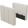Belffin Velvet Armrest Pair – Tool-Free Modular Connectors with Corded Edges - 2 of 4