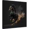 Amanti Art Midnight Monarch Horse by Jake Fouracre Canvas Wall Art Print Framed - 2 of 4