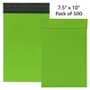 UOFFICE Colored Poly Mailer Bags 7.5" x 10.5" Envelopes - 3 of 4