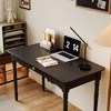 Famapy Writing Desk with Unique Drawer Design,Functional Home Office & Study Table,Black - 2 of 4
