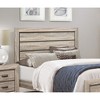 Queen Size Wooden Platform Bed with Headboard for Bedroom - 3 of 4