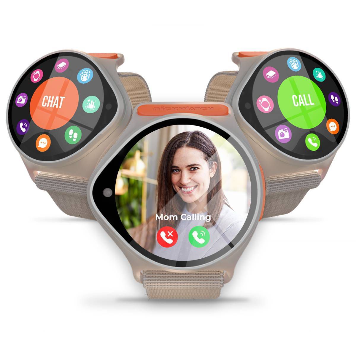 NickWatch Smartwatch for Kids with GPS and Safety Features, Requires NickWatch Data Plan - thumbnail 2
