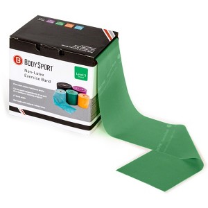 BodySport Special Exercise Bands, Professional Resistance Bands for Home and Gym, 4 in. x 50 yd. - 1 of 4