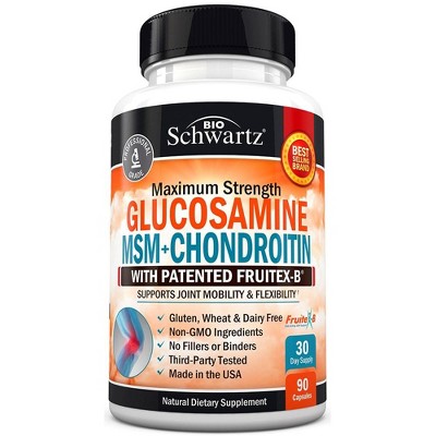 Glucosamine Msm-chondroitin Capsules, Bioschwartz, 90ct : Target