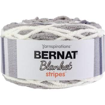Bernat Blanket Yarn, Charcoal Ombre