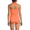 Lands' End Women's Slender Suit Multi-Way Bandeau High Leg One Piece Swimsuit - 2 of 4