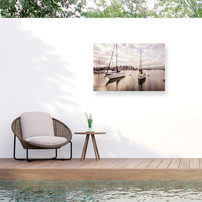 "Washed Out At San Diego Harbor" Outdoor All-Weather Wall Decor