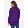 Woman Within Plus Size Perfect Long-Sleeve Cardigan - 3 of 4